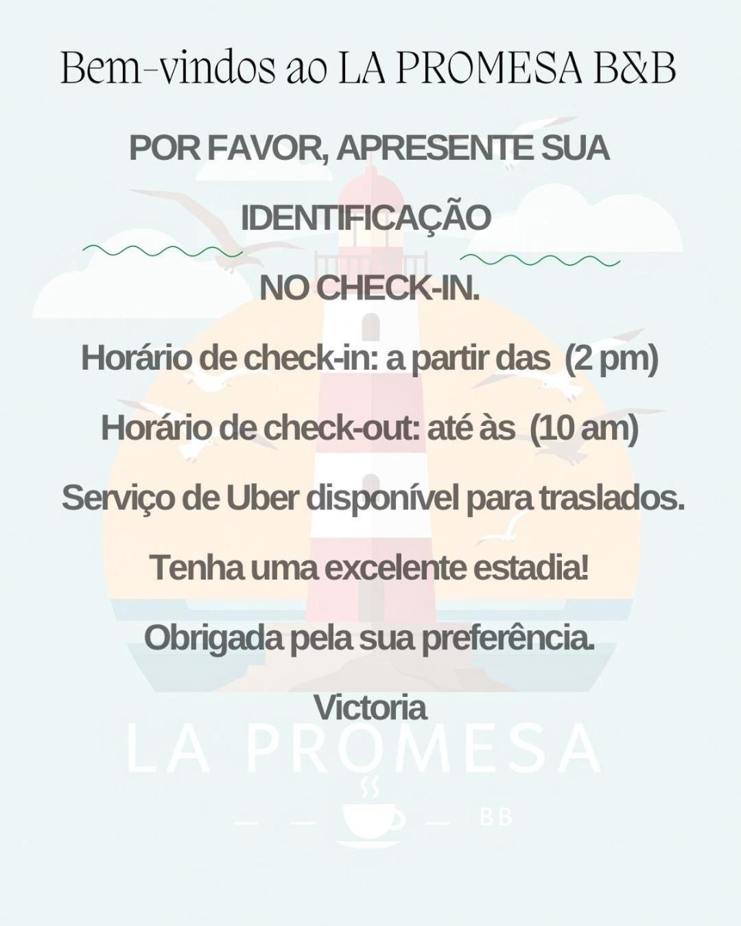 La Promesa B&B Barra do Chui Bagian luar foto